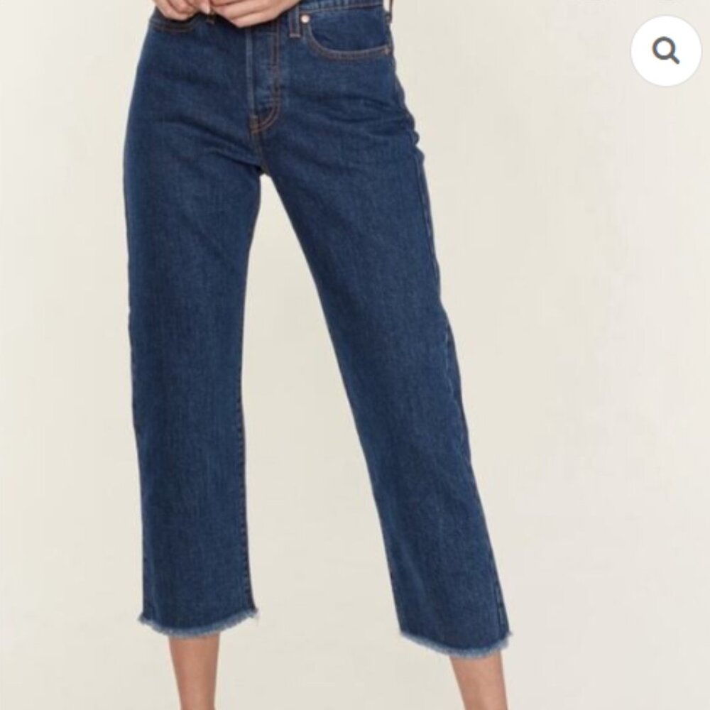 Levi's Women's Cropped Jeans - Indigo